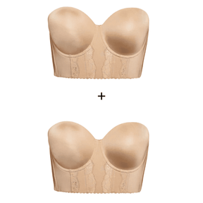 Sutiã Corset Modelador – Elegância e Sustentação [COMPRE 1 LEVE 2] + Alças Removíveis Grátis