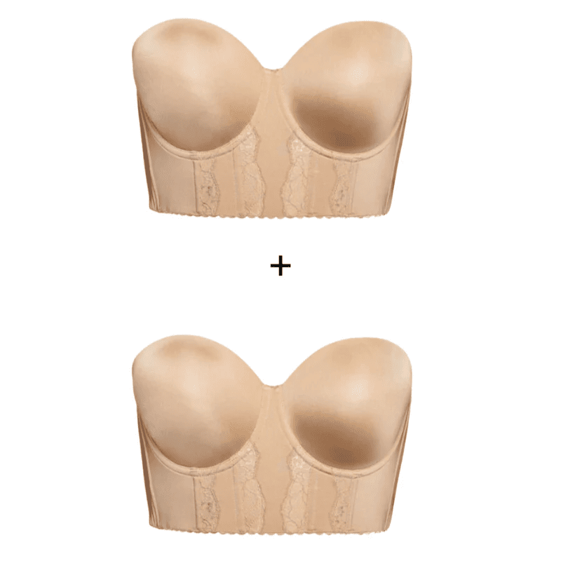 Sutiã Corset Modelador – Elegância e Sustentação [COMPRE 1 LEVE 2] + Alças Removíveis Grátis