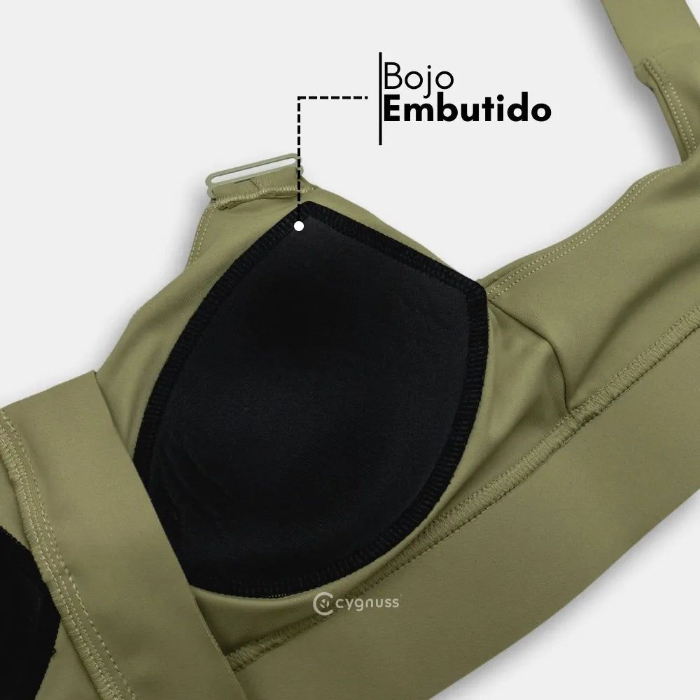 Top Reforçado - Com Ziper e Ajustes em Velcro