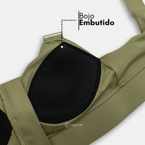 Top Reforçado - Com Ziper e Ajustes em Velcro