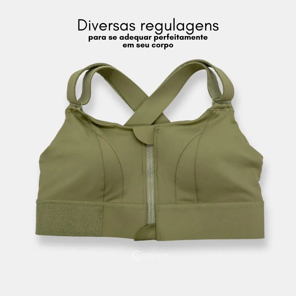 Top Reforçado - Com Ziper e Ajustes em Velcro