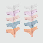 Kit 10 Calcinhas Cotton Fio - 100% Algodão