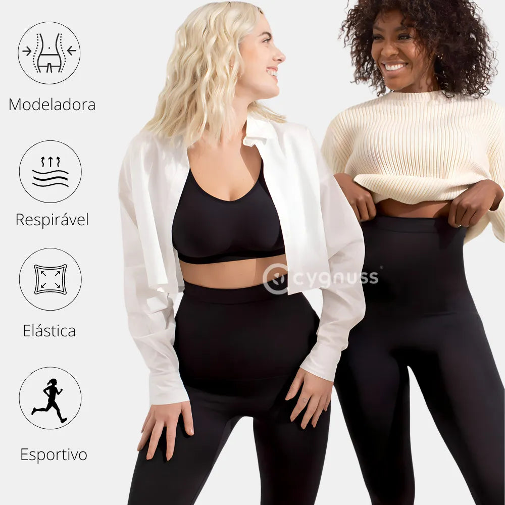 Legging Anitta - com Faixa de Silicone na Cintura