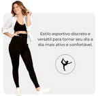Legging Jade Fit - Modeladora de Cós Alto