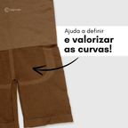 Short Premium - Modelador com Faixas de Silicone