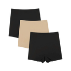 Kit 3 Calcinhas Short Segunda pele - sem Costura